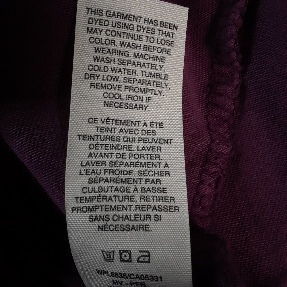 Woolrich Pintucked Long-sleeve Tunic - Purple - Picture 5 of 6